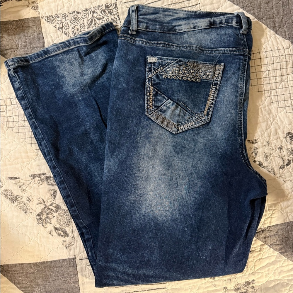 Maurices Blue Boot Cut Jeans
